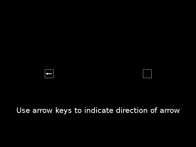 Antisaccade Task screenshot