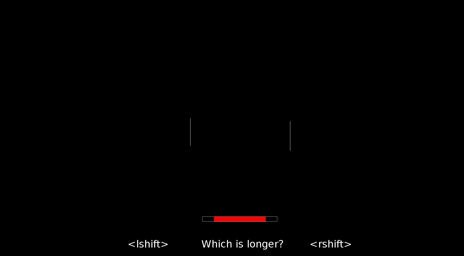 Line Judgment Task screenshot